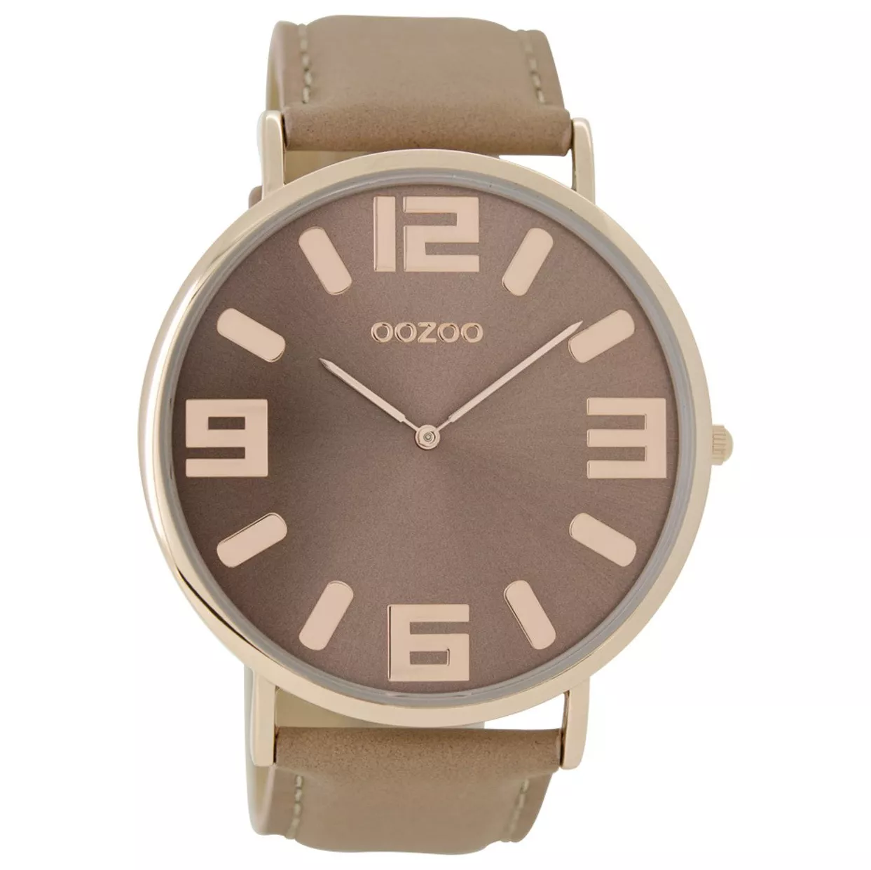 OOZOO C8851 Horloge Timepieces Collection pinkgrey 48 mm