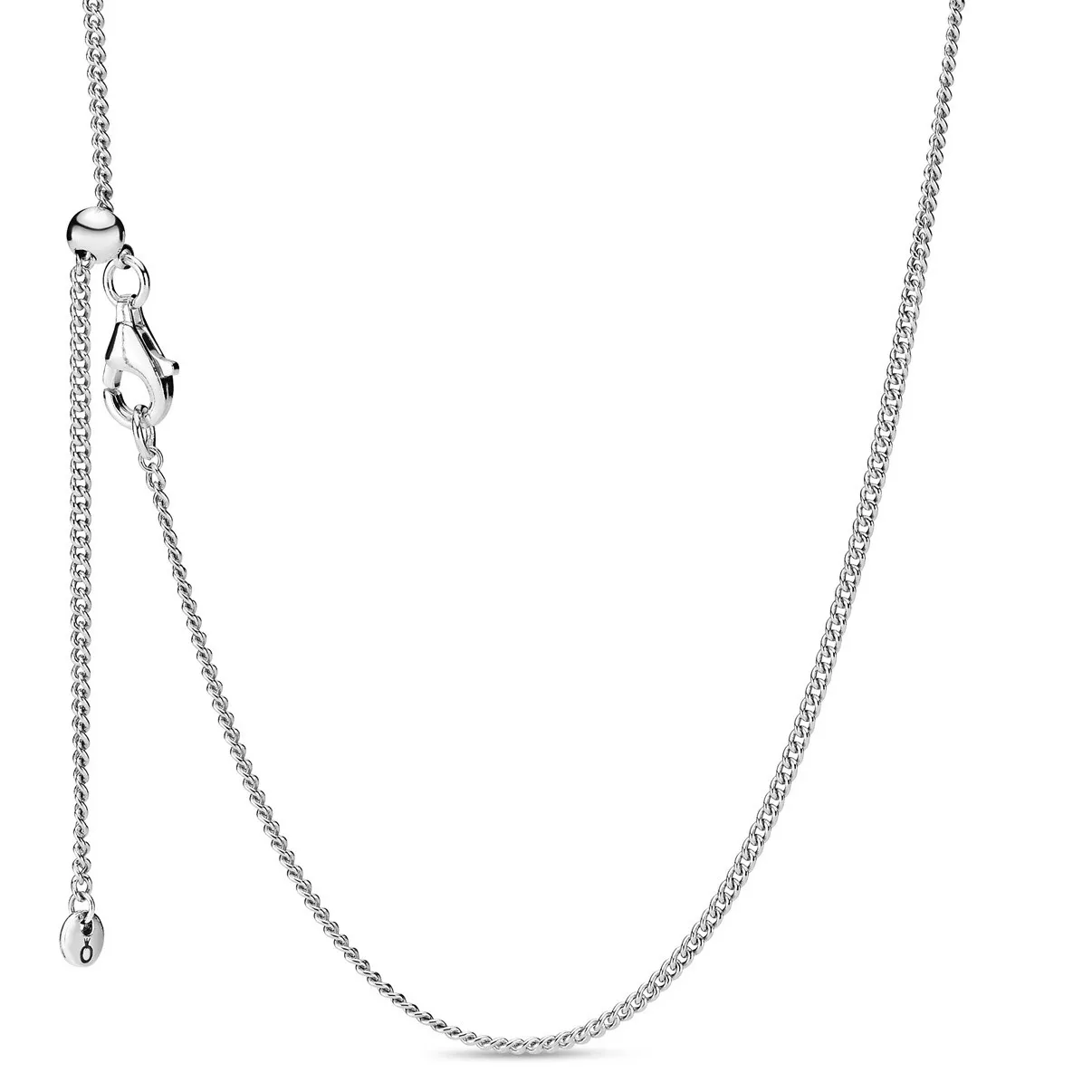 Pandora 398283 Ketting Curb Chain zilver 60 cm verstelbaar
