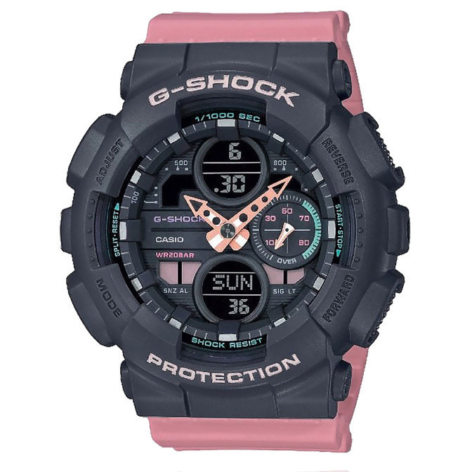 Casio G-Shock GMA-S140-4AER met 5 alarmen en timer