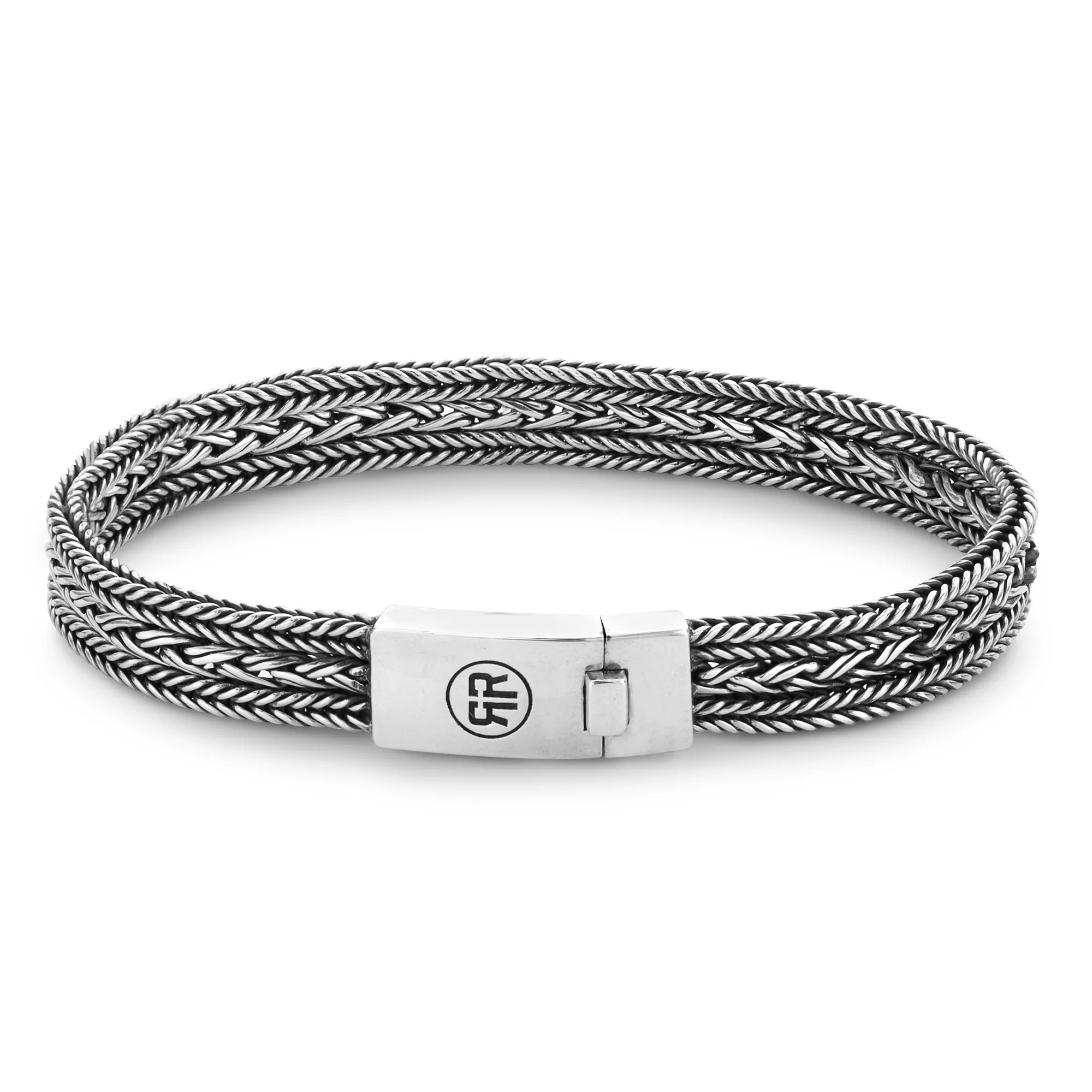 Rebel and Rose RR-BR018-S Armband Electra zilver