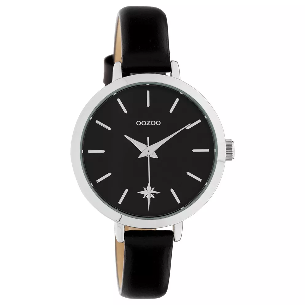 OOZOO C10389 Horloge Timepiece Collection Black 38 mm