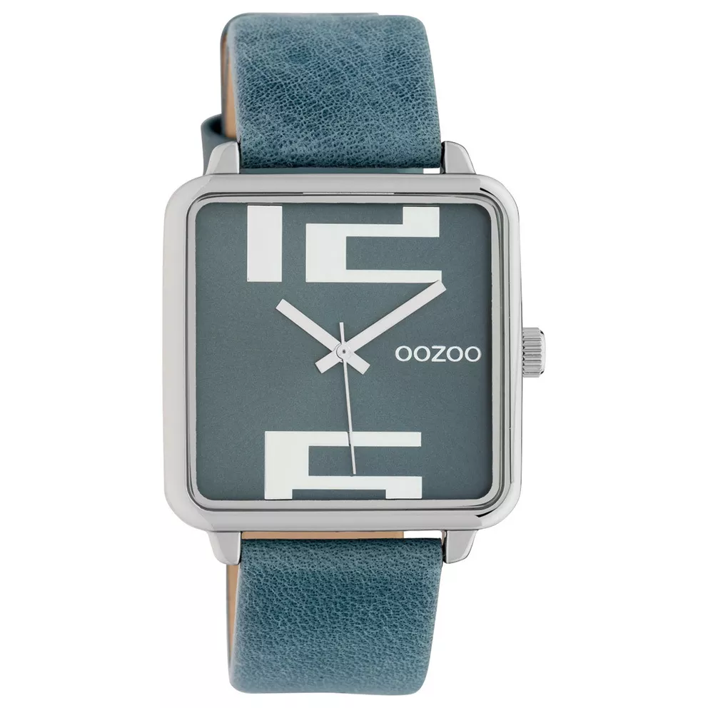 OOZOO C10361 Horloge Timepiece Collection Dark Blue 35 x 35 mm