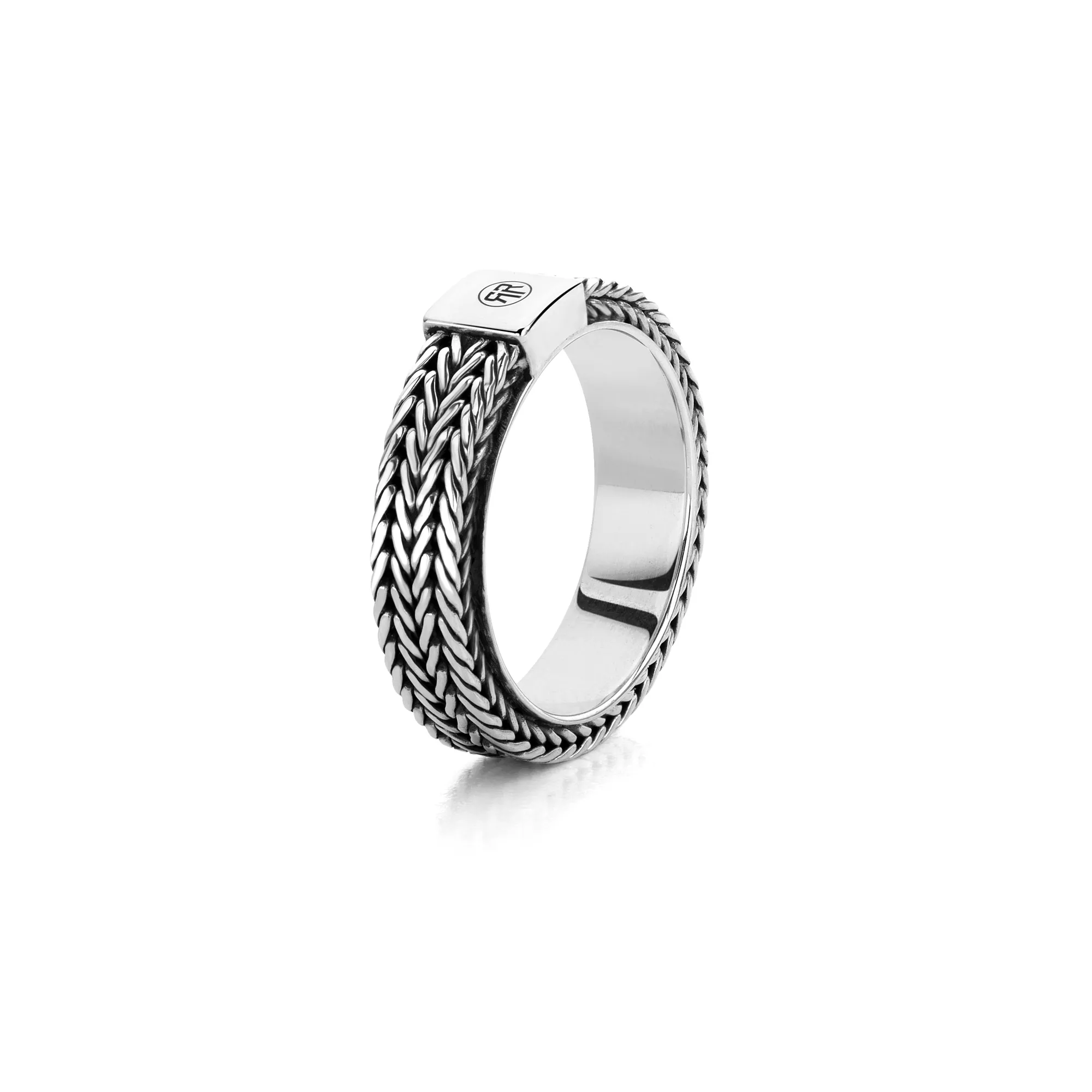Rebel and Rose RR-RG021-S Ring Proteus zilver