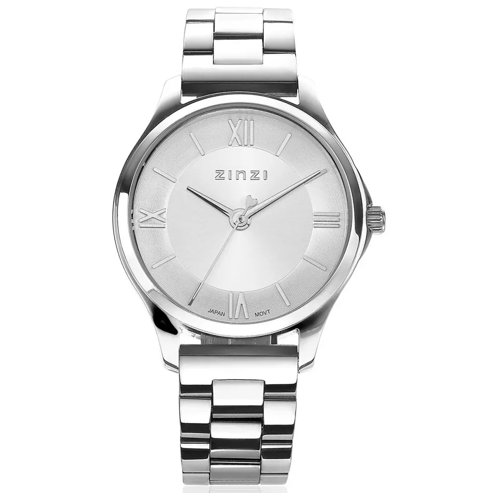 Zinzi ZIW1202 Horloge Classy Mini zilverkleurig 30 mm