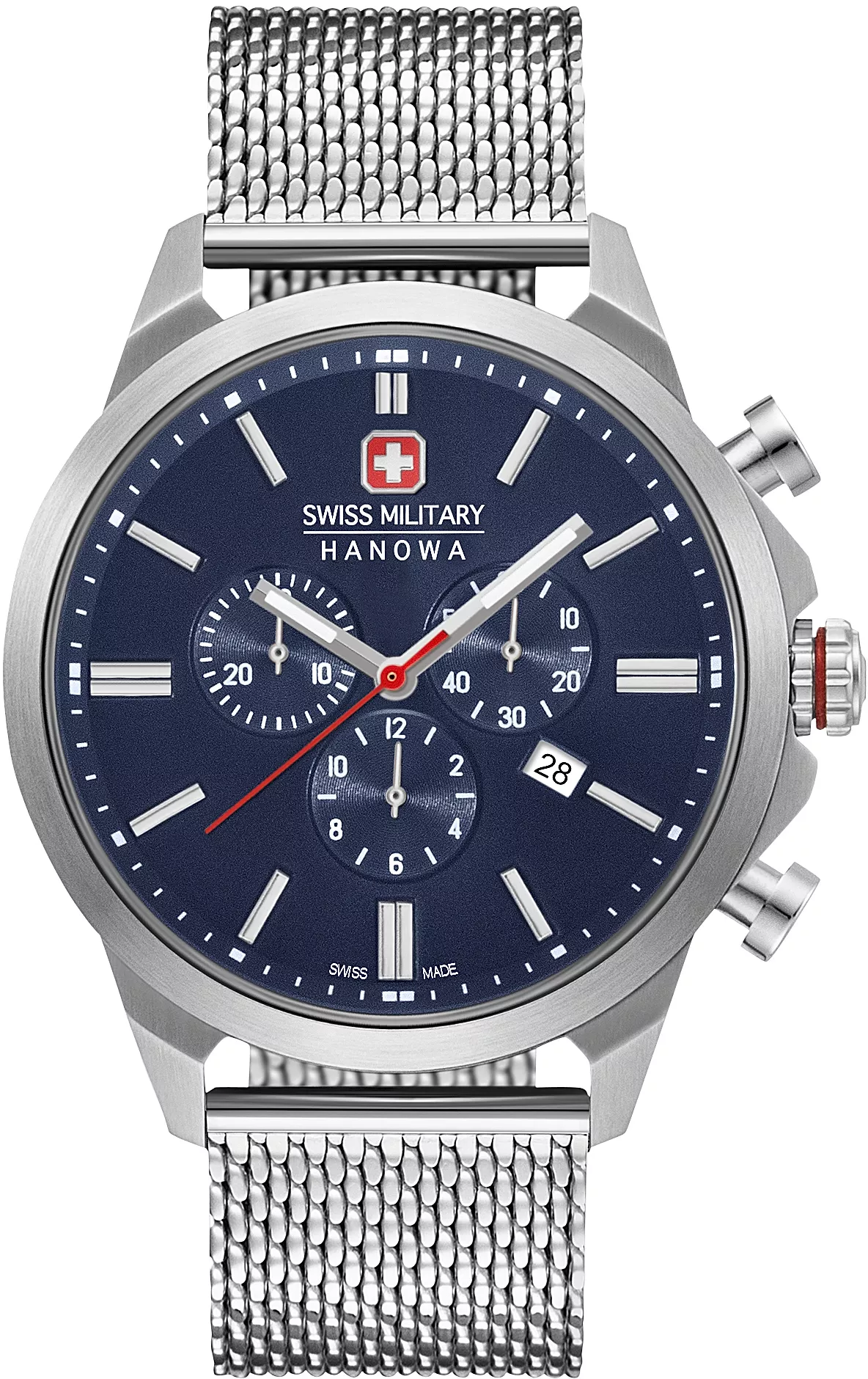 Swiss Military Hanowa 06-3332.04.003 Horloge chronograaf 45 mm
