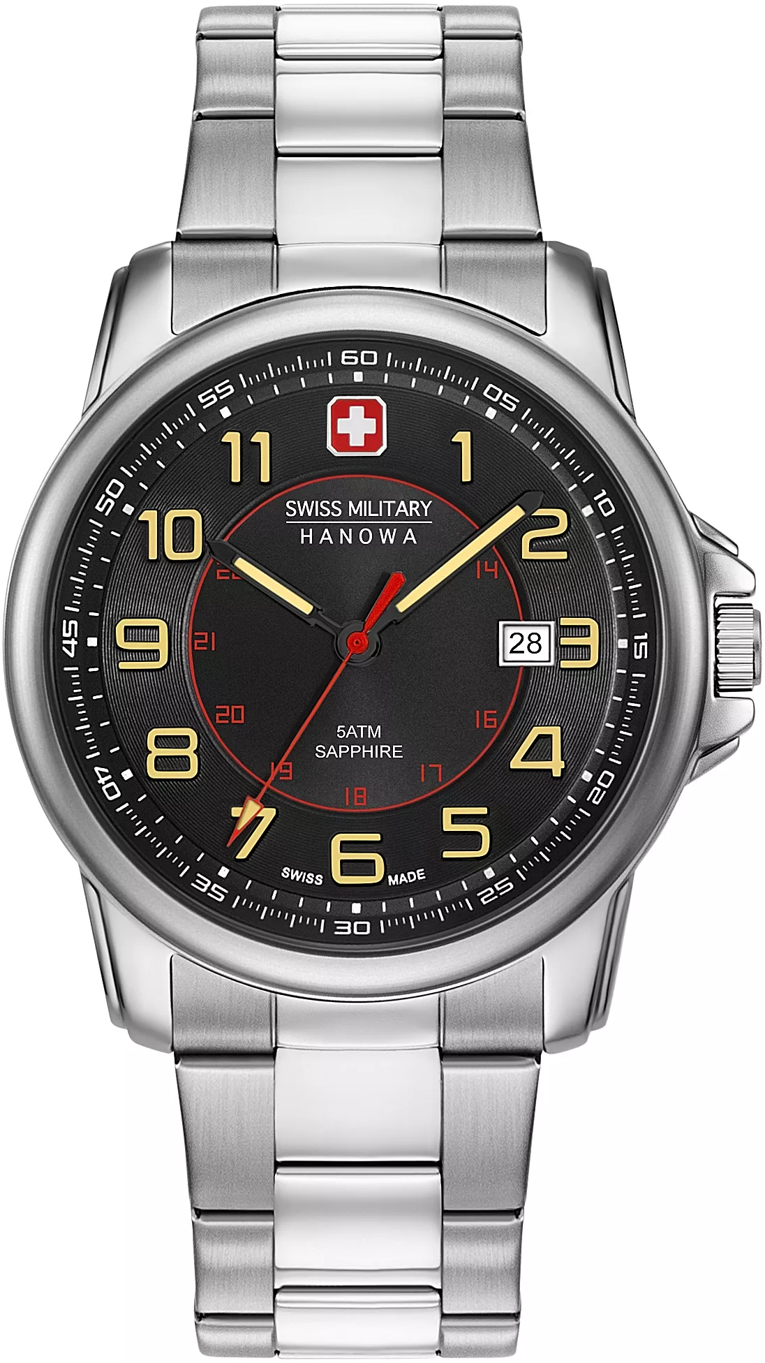 Swiss Military Hanowa 06-5330.04.007 Horloge Swiss Grenadier 43 mm
