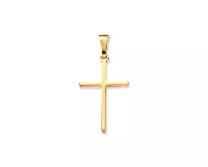Religious Gouden Hanger Kruisje 26 x 13 mm 246.0004.00
