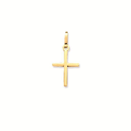 Religious 246.0058.00 Gouden hanger kruisje x 9.0 mm