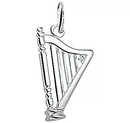 Huiscollectie Hanger Zilver Harp