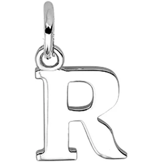 Huiscollectie Hanger Zilver Letter R