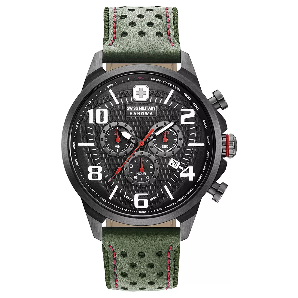 Swiss Military Hanowa 06-4328.13.007 Horloge Airman Chrono