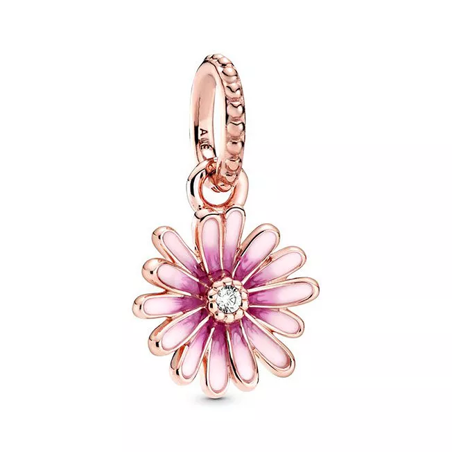 Pandora Rose 788771C01 Hangbedel rosekleurig Pink Daisy Flower