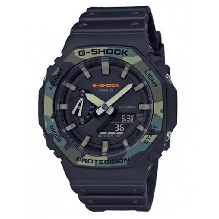 Casio GA-2100SU-1AER Horloge G-Shock Carbon 45 mm