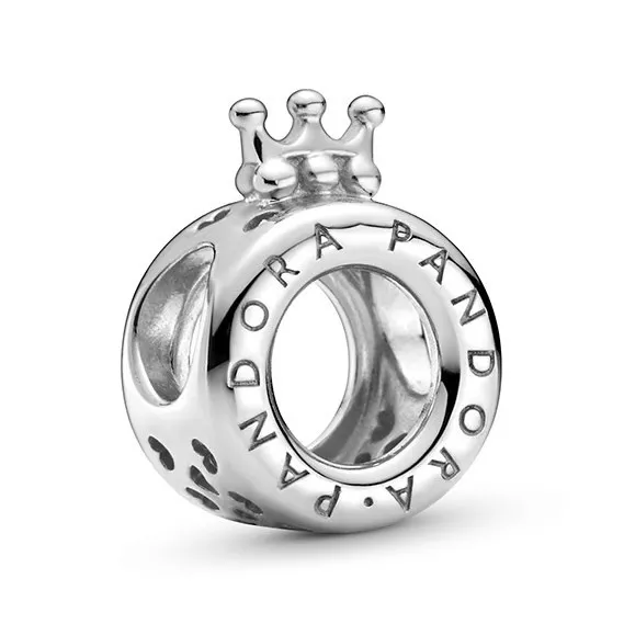Pandora 799036C00 Bedel Logo and Crown O zilver