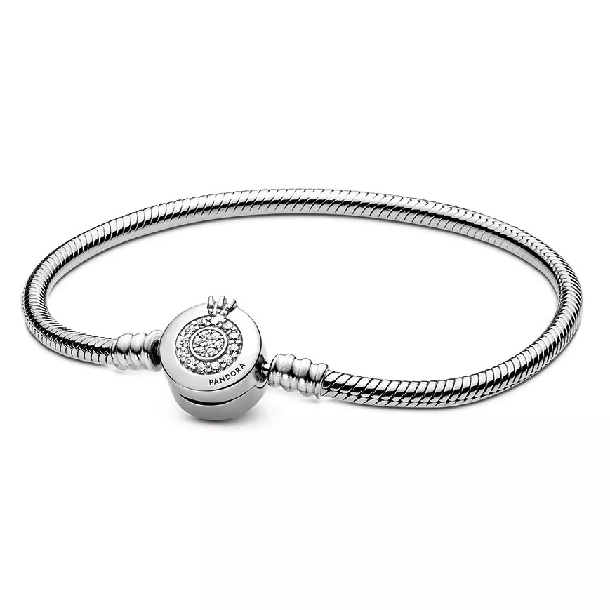 Pandora 599046C01 Armband Sparkling Crown O zilver