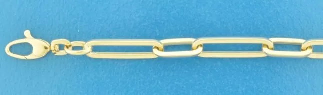 Armband Goud C.f.e. 6,0 mm breed en 19 cm lang