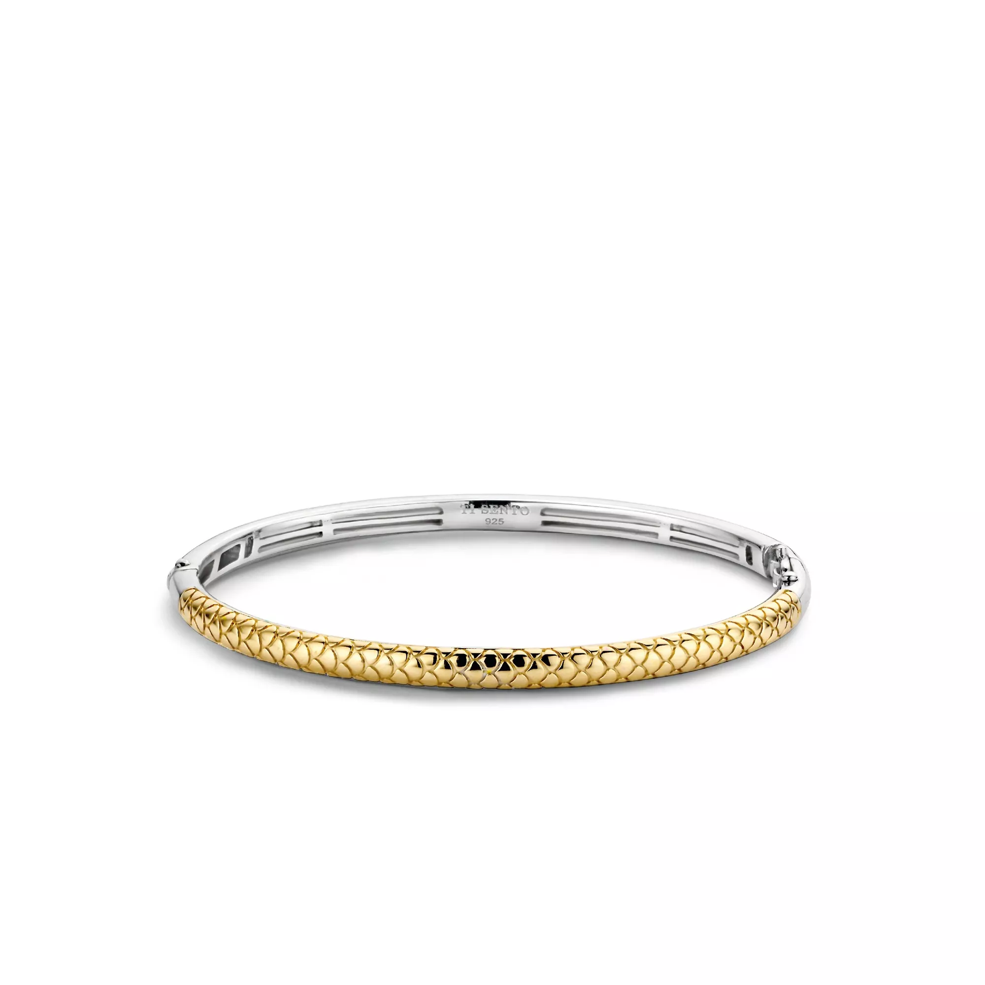 TI SENTO - Milano Armband 2945SY Zilver gold plated 50 x 60 mm