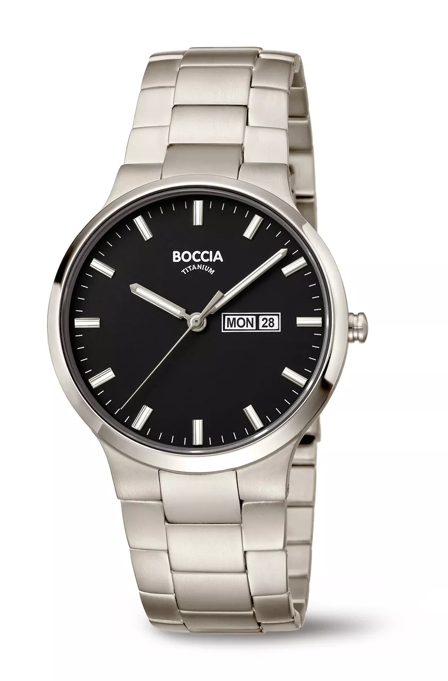 Boccia 3649-03 Horloge Titanium Saffierglas 39 mm