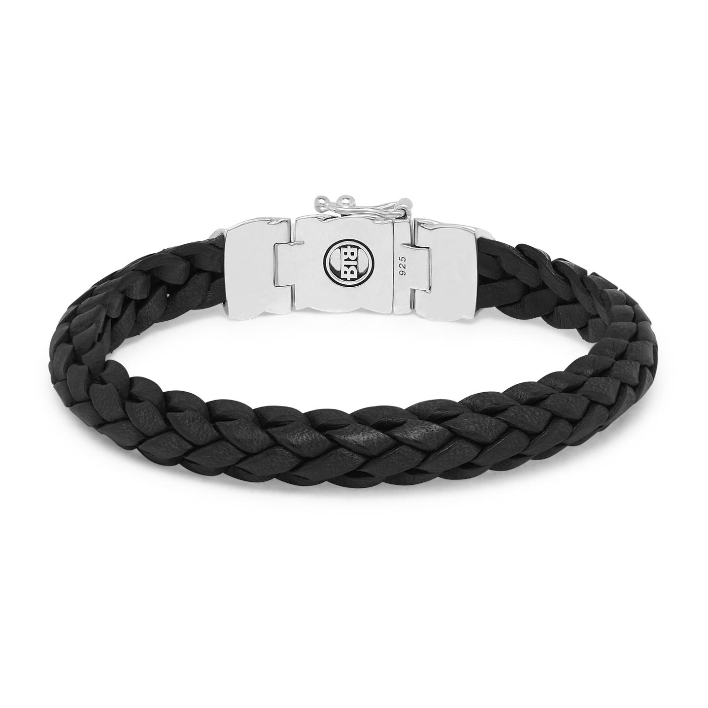 mangky_small_leather_bracelet_black_back