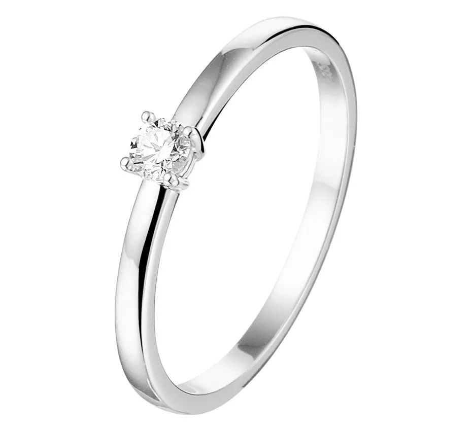 Huiscollectie Ring Diamant 0.10ct H SI