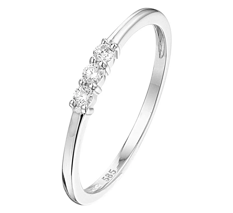Huiscollectie Ring Diamant 0.09ct H SI
