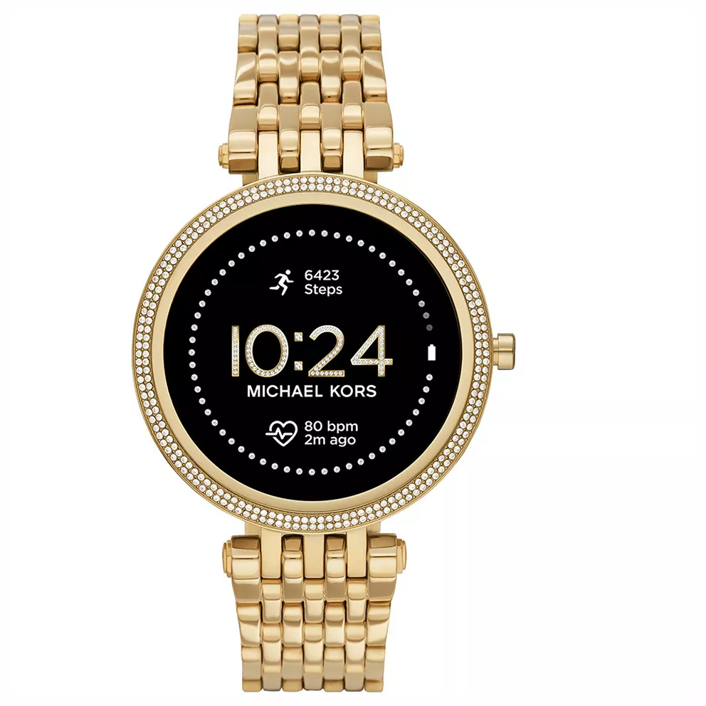 Michael Kors MKT5127 Gen 5 Smartwatch Darci goudkleurig 43 mm