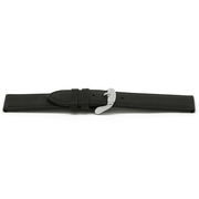 Horlogeband F129 Kayak Zwart Leder 18x18mm