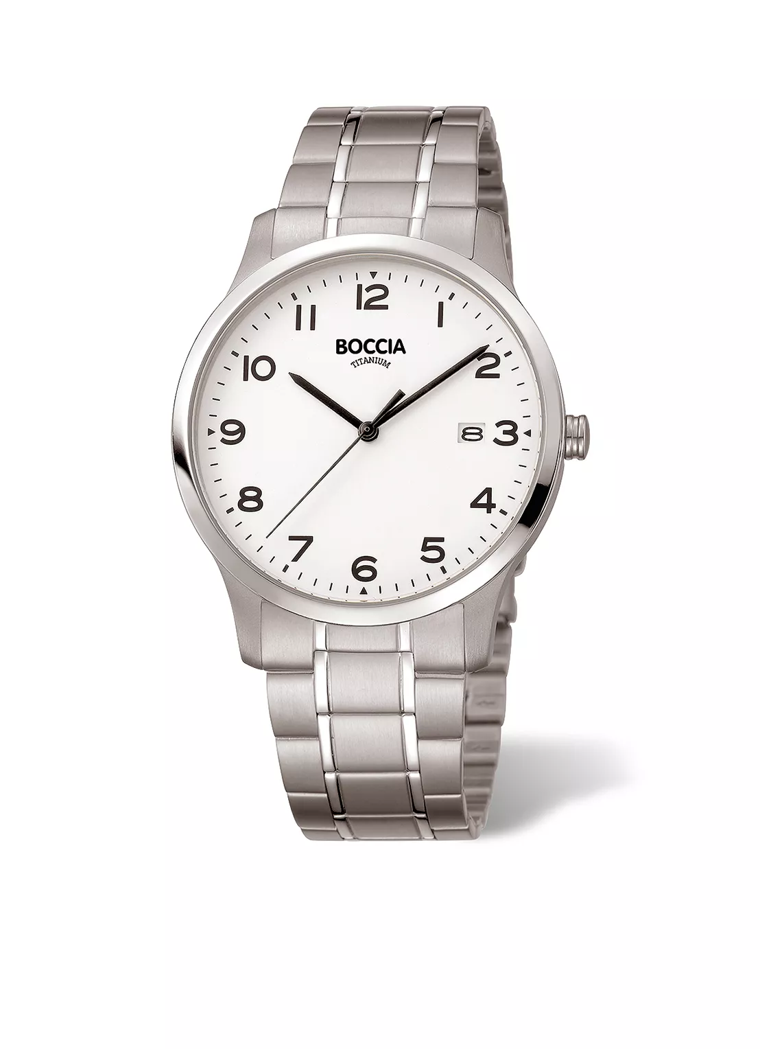 Boccia Titanium 3620.01 horloge - Titanium - Zilverkleurig - 39 mm