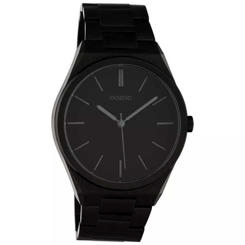 OOZOO C10524 Horloge Timepieces staal zwart 40 mm