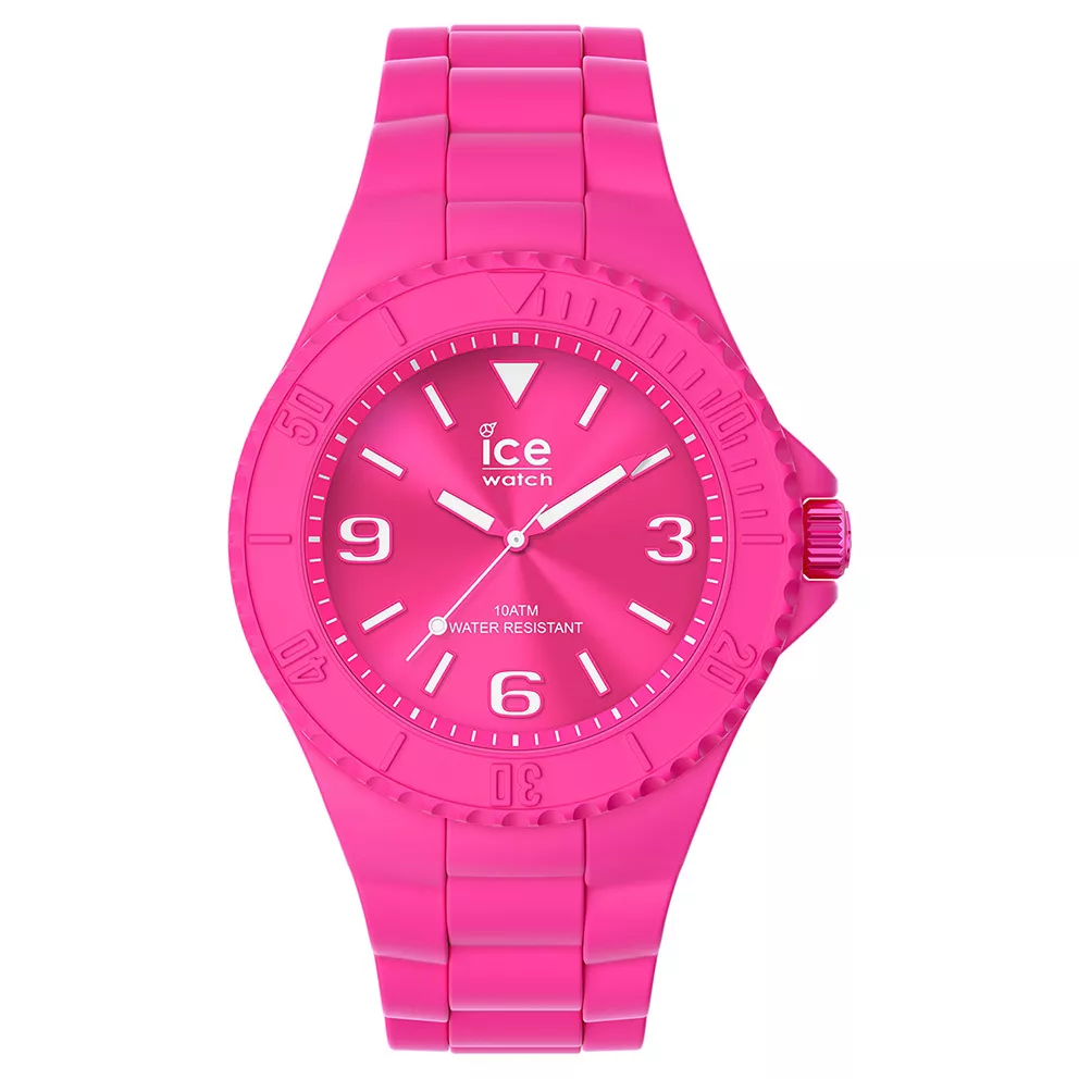 Ice-Watch IW019163 Horloge ICE Generation Flashy Pink Medium siliconen roze 40 mm