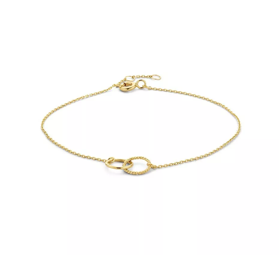 Huiscollectie Armband Goud Rond 0,8 mm 16,5 - 17,5 - 18,5 cm
