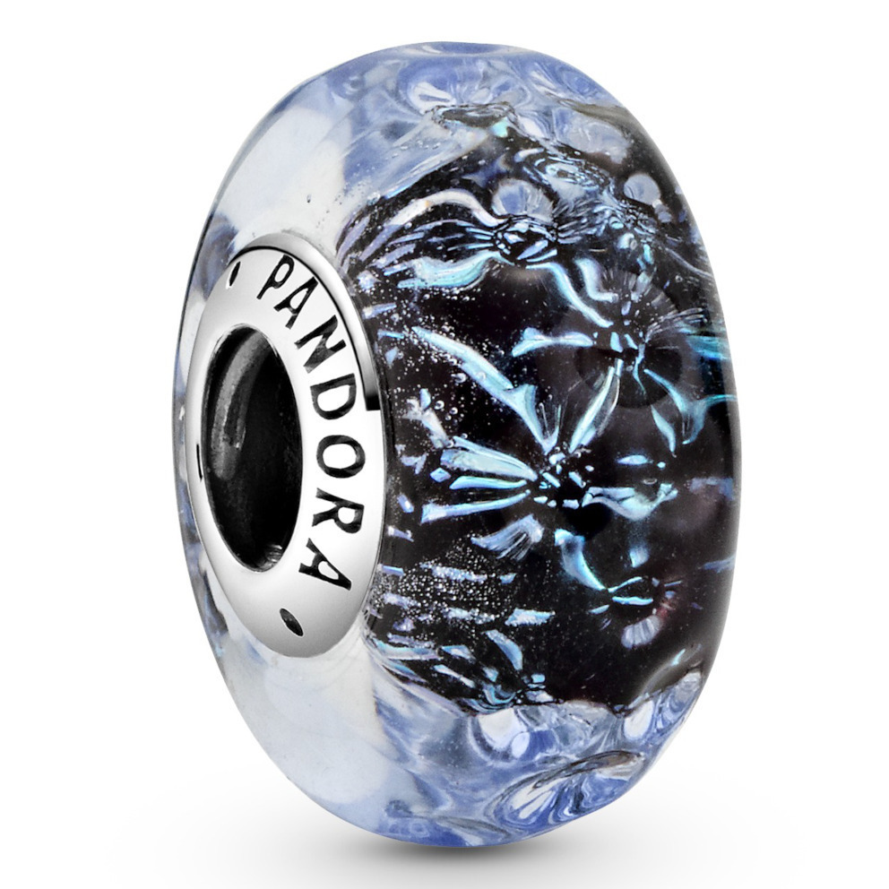Pandora 798938C00 Bedel Dark Blue muranoglas blauw