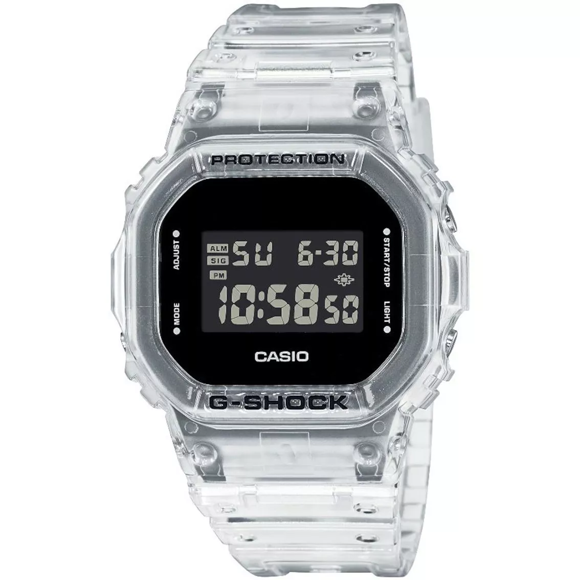 Casio G-Shock DW-5600SKE-7ER Classic Style Skelaton 43 mm