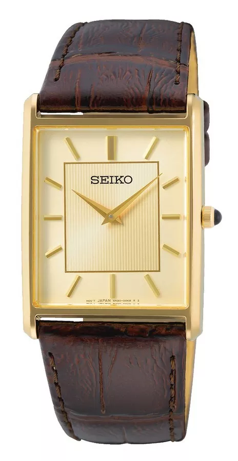 Seiko  SWR064P1 herenhorloge, champagnekleurige wijzerplaat 27,9 mm