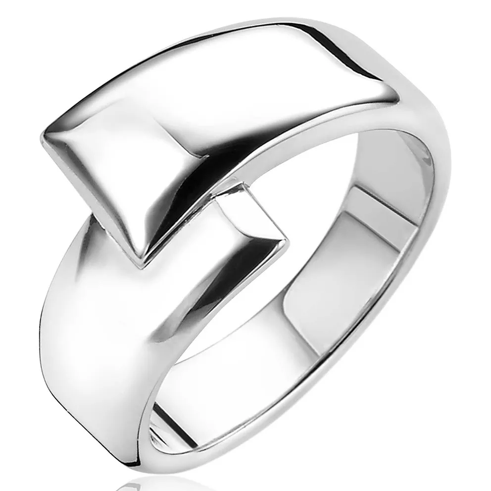 Zinzi by Mart Visser MVR16 Ring Gladde vormen zilver  
