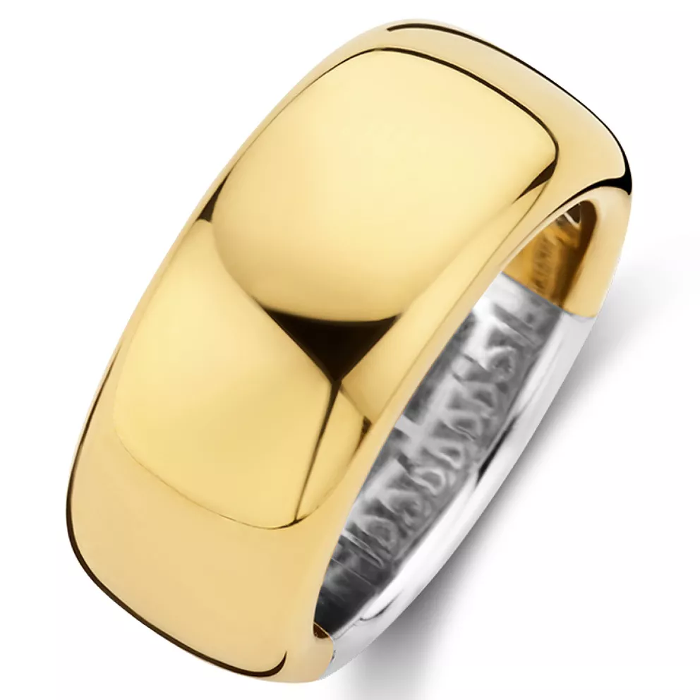 TI SENTO-Milano 12234SY Ring zilver goudkleurig 10 mm