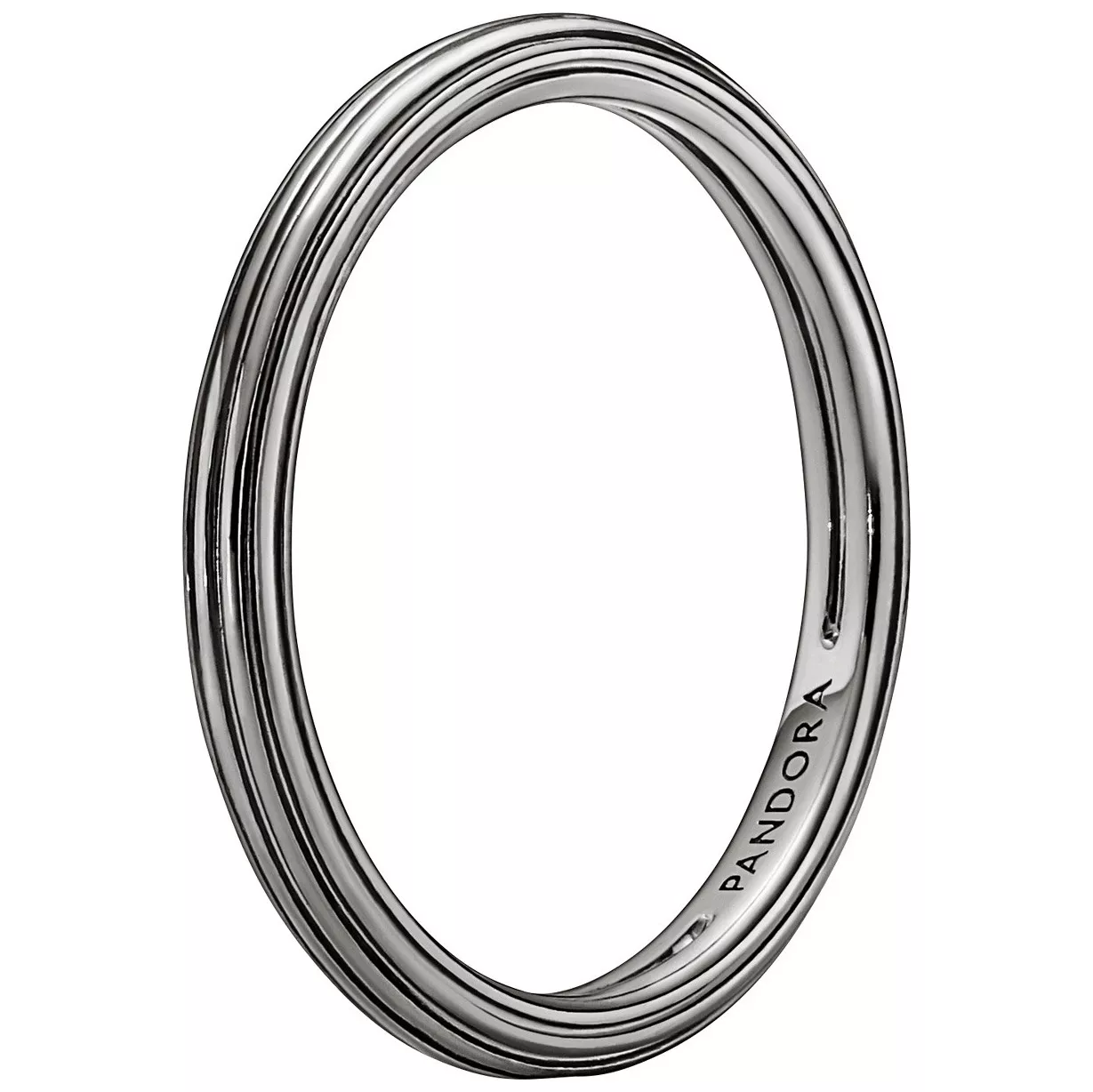 Pandora Me 149591C00 Ring Stackable zilver donkergrijs