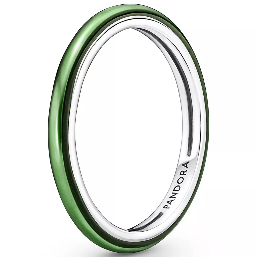 Pandora Me 199655C03 Ring Stackable Laser Green zilver-emaille 