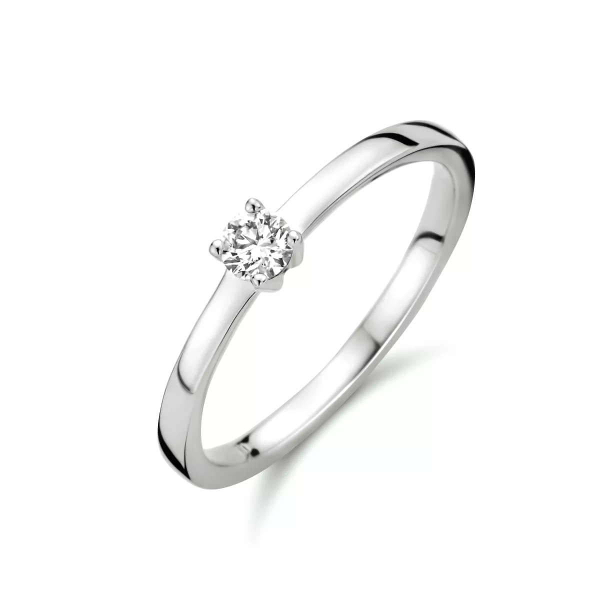 Ring Diamant 0.15ct H Si