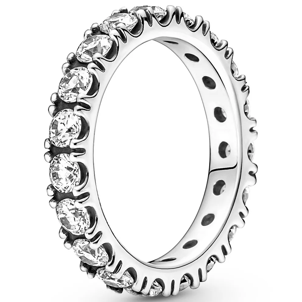 Pandora 190050C01 Ring Sparkling Row Eternity zilver-zirconia