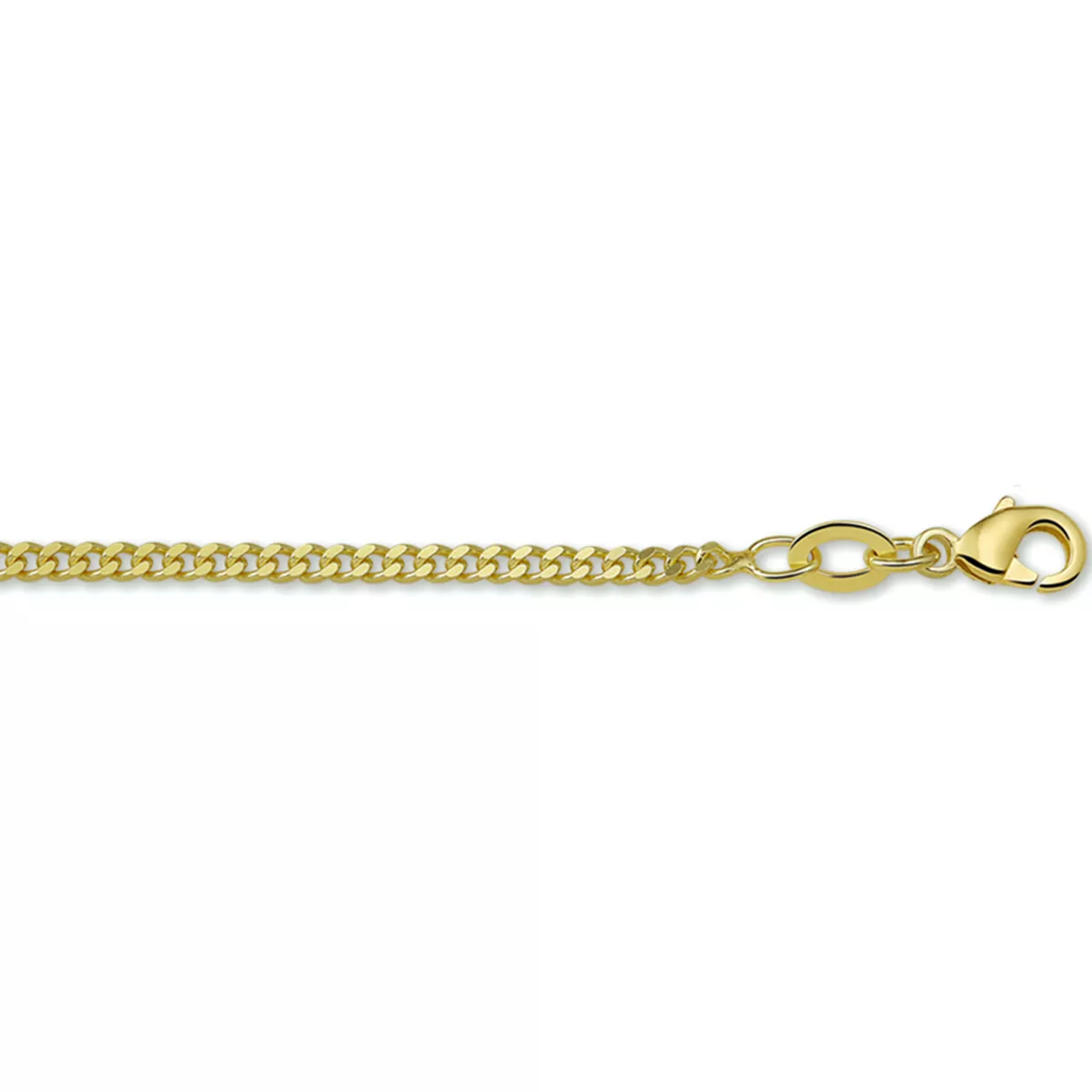 Ketting Doubl Gourmette 2,1 mm