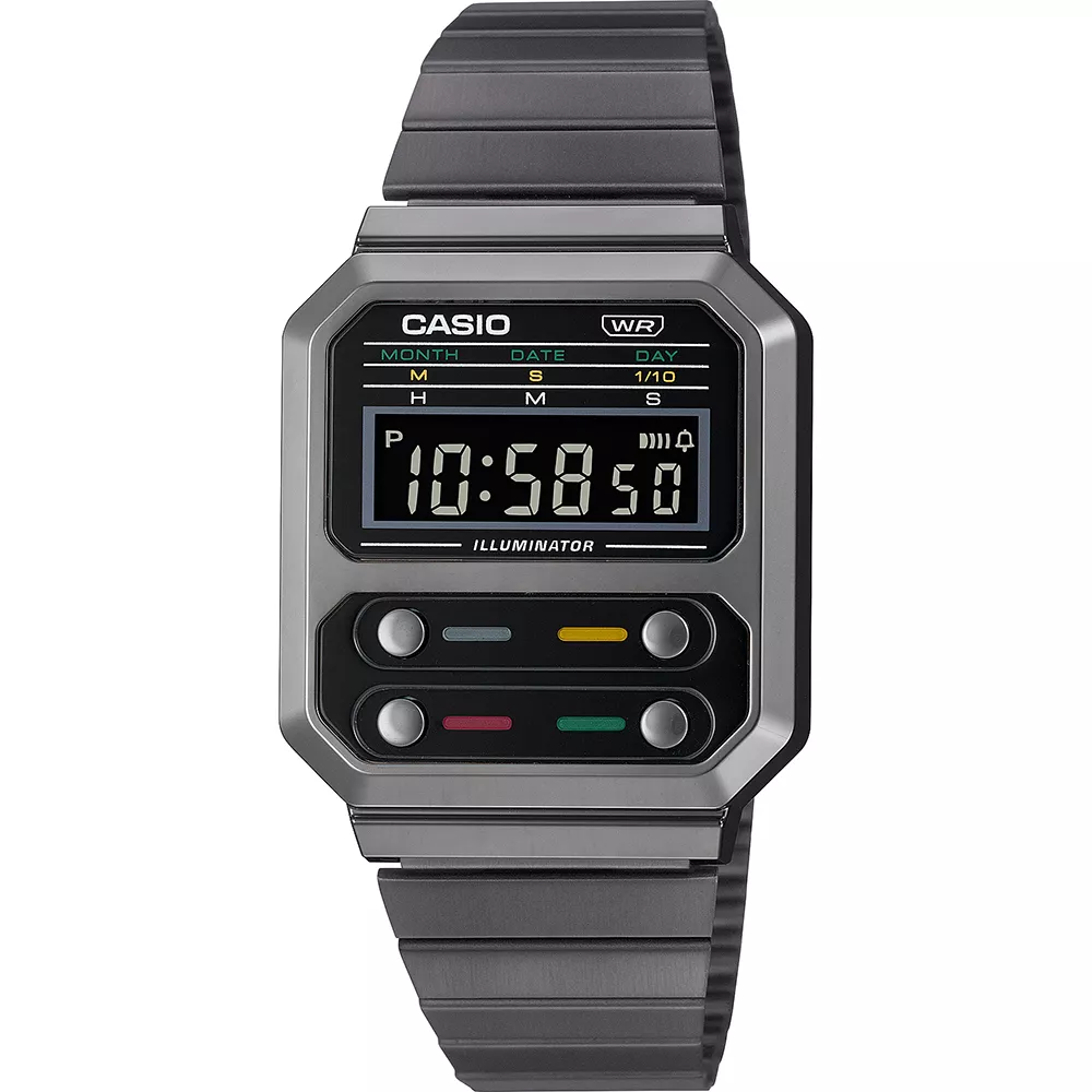 Casio horloge A100WEGG-1AEF Vintage zwart 33 mm