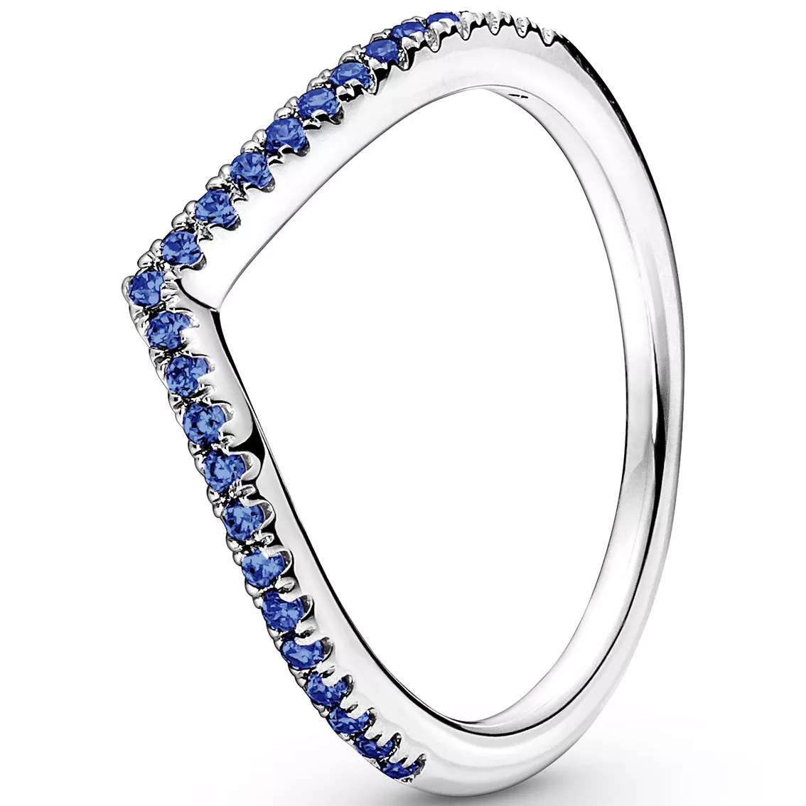 Pandora 196316C02 Ring Wish Sparkling Blue zilver-kristal blauw