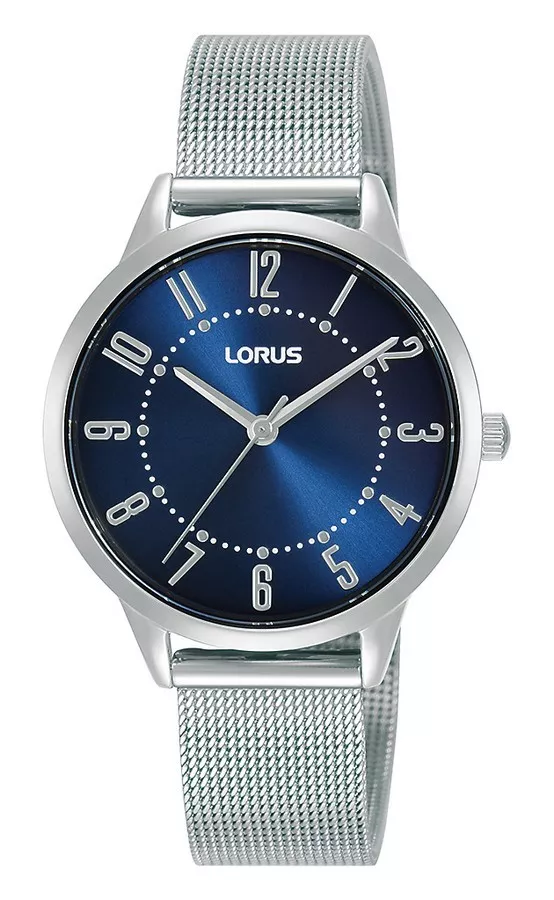 Lorus RG215UX9 Horloge staal zilverkleurig-blauw 32 mm 