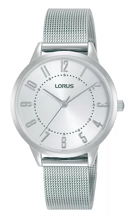 Lorus RG217UX9 Horloge staal zilverkleurig-wit 32 mm
