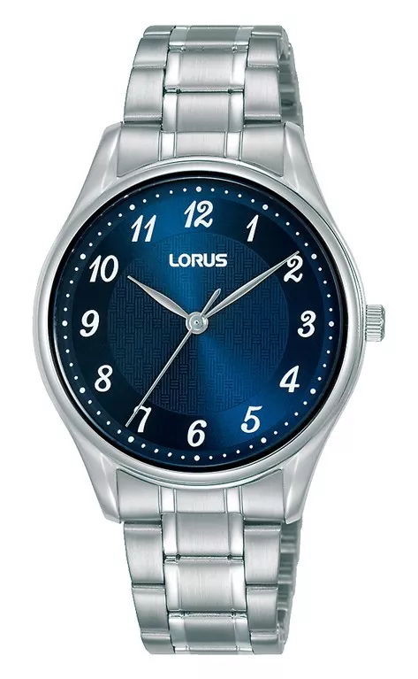 Lorus RG223UX9 Horloge staal zilverkleurig-blauw 32 mm