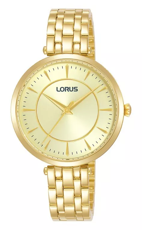 Lorus RG250UX9 Horloge staal goudkleurig-champagne 32 mm