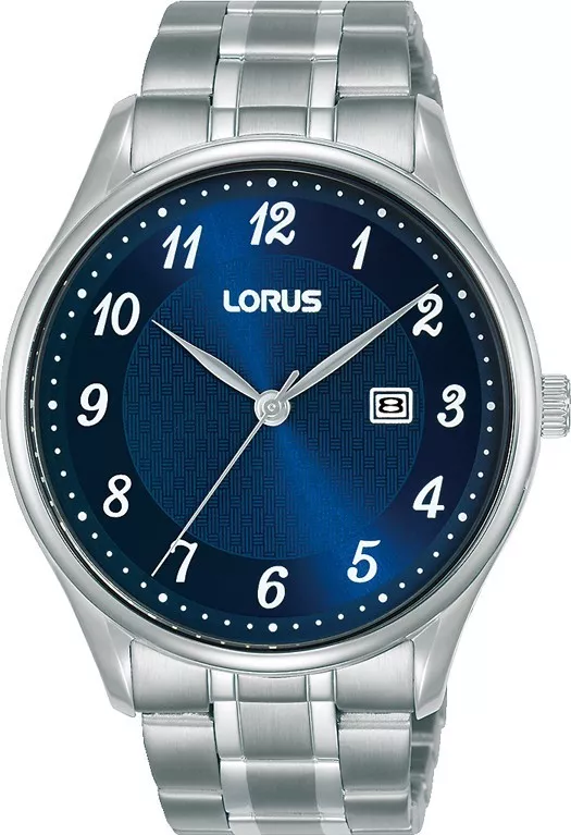 Lorus RH905PX9 Horloge staal zilverkleurig-blauw 42 mm