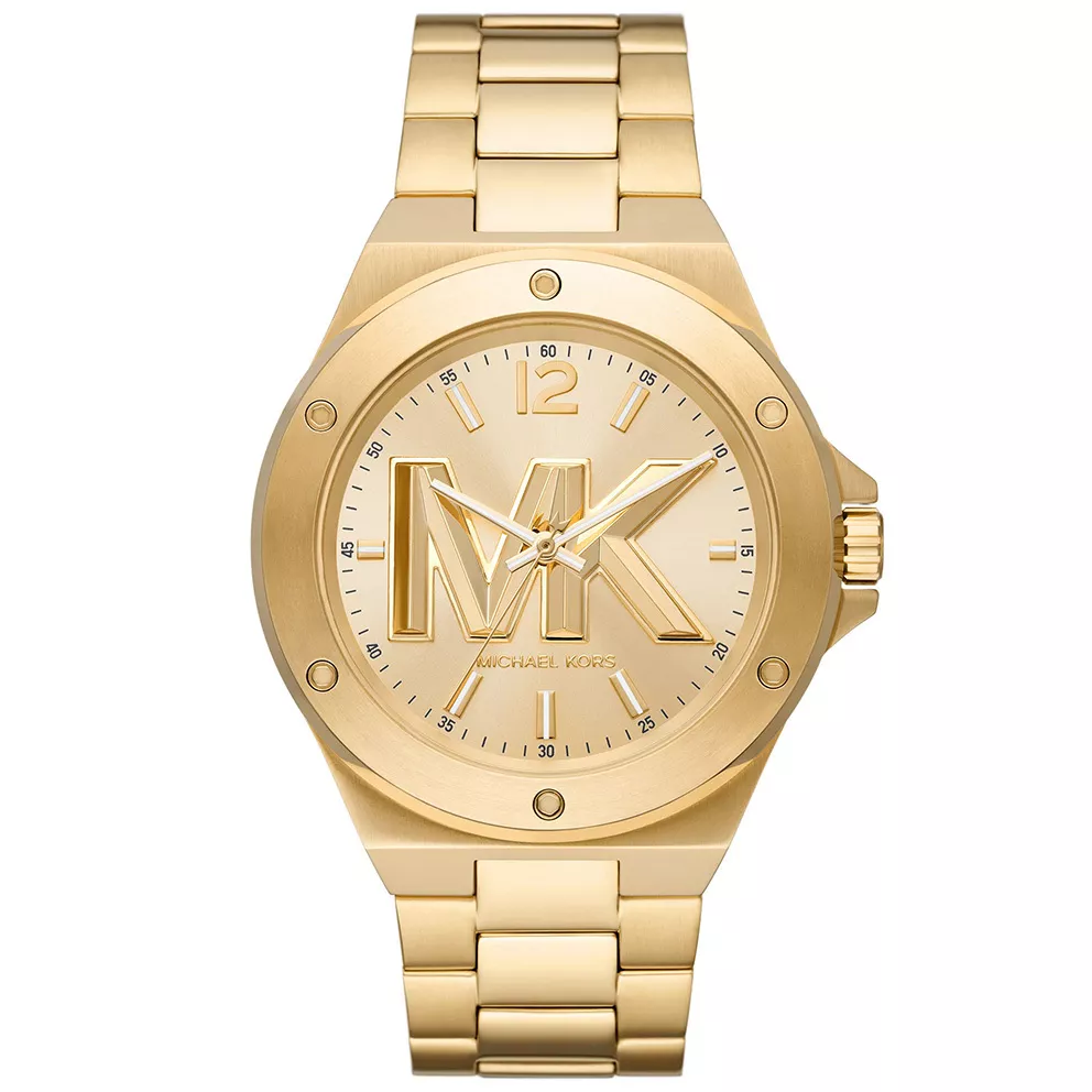Michael Kors MK8939 Horloge Lennox staal goudkleurig 45 mm