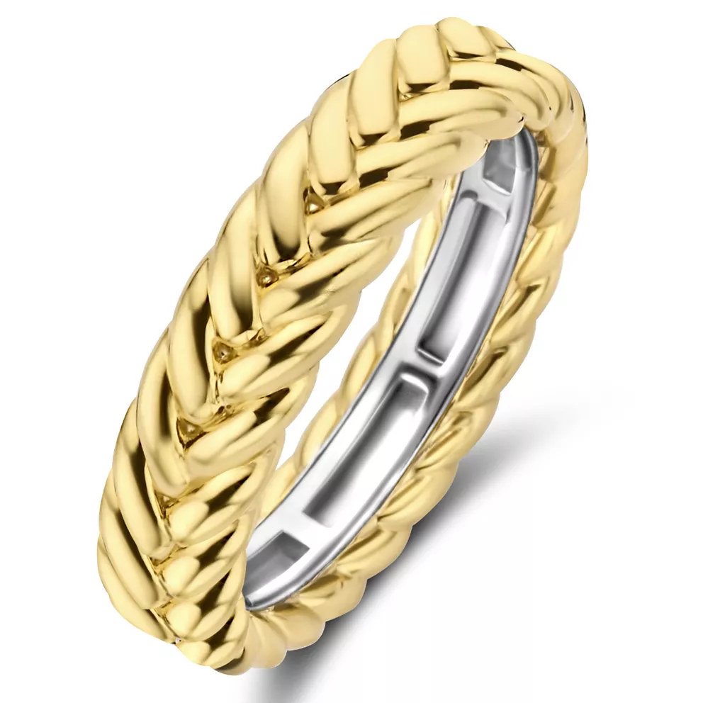 TI SENTO-Milano 12263SY Ring zilver goud-en zilverkleurig 5 mm